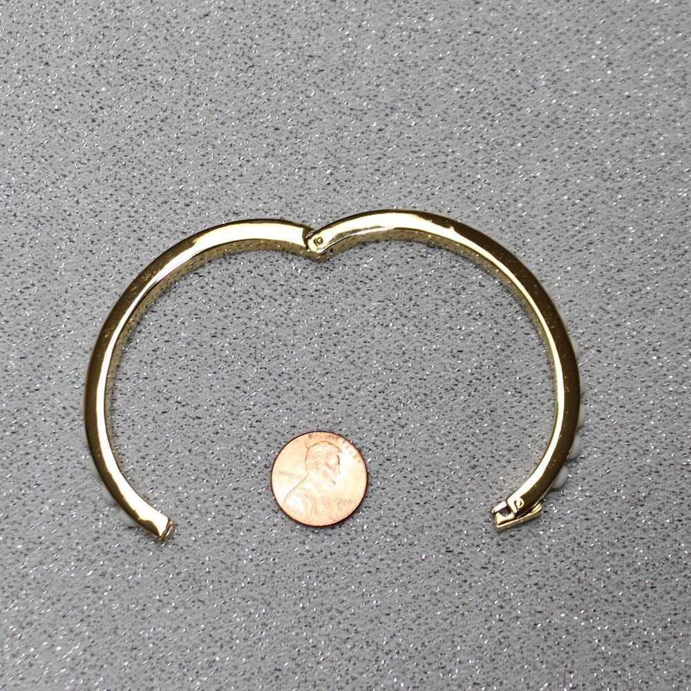 J. Crew MINI GUMDROP STONE HINGE BRACELET - Picture 5 of 8